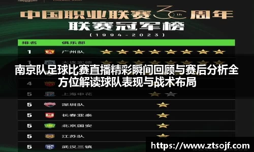 南京队足球比赛直播精彩瞬间回顾与赛后分析全方位解读球队表现与战术布局
