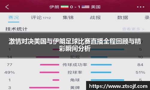 激情对决美国与伊朗足球比赛直播全程回顾与精彩瞬间分析