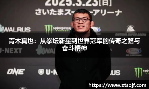 青木真也：从拳坛新星到世界冠军的传奇之路与奋斗精神