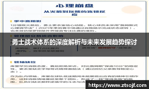 勇士战术体系的深度解析与未来发展趋势探讨
