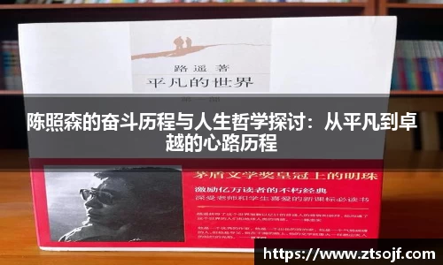 陈照森的奋斗历程与人生哲学探讨：从平凡到卓越的心路历程